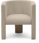  Fotoliu design bej MILU
