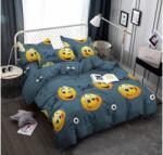  Mikroszálas ágyneműhuzat EMOJI KINYÚJTOTT nyelvvel szürke Ágyneműhuzat mérete: 70 x 90 cm | 140 x 200 cm