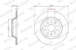 FERODO Disc frana FERODO DDF3169C (DDF3169C) - fixbox