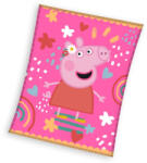  Peppa malac Piggy Tales coral fleece polár takaró 130x160cm