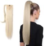  Szenzációs póthaj copfhoz Szín: Platina szőke (DS88569476)