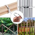  Rozsdamentes acél kábelkötegelő - 20 darab Dĺžka: 30cm (DS49572837)