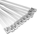  ÖTÖS CSOMAG - Rozsdamentes acél kábelkötegelő - 100 darab Dĺžka: 30cm (DB14496951)