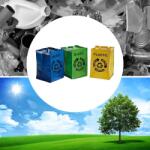  DUPLA CSOMAG - Praktikus szemétzsákok a válogatott hulladék tárolásához (DA85977043)