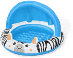 Bestway Gyermek felfújhatós medence tetővel Bestway Zebra 97cm x 66cm