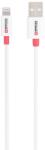 SKROSS USB-TO-LIGHT USB-A Apa - Lightning Apa 2.0 Adat és Töltőkábel - Fehér - 1.2m