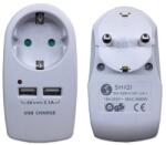 BlackBird 1 Plug + 2 USB (BH1622)
