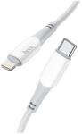 hoco. Cablu Date si Incarcare USB-C - Lightning HOCO X70, 20W, 1m, Alb