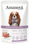  Amanova Dog GF Pouch Adult Brilliant Beef & Chicken P01 100 g - shop