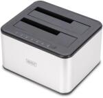ASSMANN DA-71540-2 - 2.5"/3.5" USB 3.0 Dual SATA HDD/SSD Docking Station ezüst (DA-71540-2)