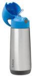 b.box Palack, B. BOX, 500 ml, Kék/Szürke