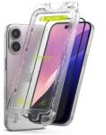 Ringke iPhone 15/ 16 Easy Slide prémium edzett kijelzővédő 9H üvegfólia felhelyezési sablonnal (2db) (G4as922)