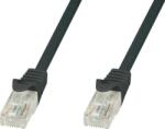 TECHLY ICOC CCA5U-015-BKT hálózati kábel Fekete 1, 5 M Cat5e U/UTP (UTP) (307933) (307933)