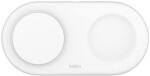 Belkin BOOST CHARGER PRO asztali töltő 2in1 (15W, gyorstöltő, wireless, Magsafe, Apple Airpods töltő) FEHÉR WIZ021VFWH (WIZ021VFWH)