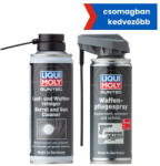 LIQUI MOLY Guntec cső és fegyvertisztító 200ml + Guntec fegyver ápoló spray 200ml