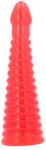 Toyz4Lovers Tito Dop Anal Extrem din Jelly Rosu Transparent 26, 5 cm O Experienta de Introducere Progresiva