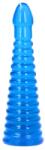 Toyz4Lovers Tito Dop Anal Extrem din Jelly Albastru Transparent 26, 5 cm O Experienta de Introducere Progresiva