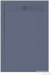 Zenon EVOLUTION SLATE 80x200 cm-es zuhanytálca palakő hatású felülettel, Cobalt EVSL80200CO (EVSL80200CO)