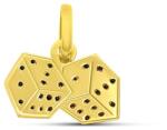 ÉkszerM Arany Dobókocka Medál AU 93950