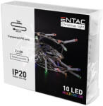 Entac Karácsonyi Beltéri Füzér 10 LED Színes 1, 3m (ECL-10MC)