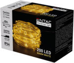 Entac Karácsonyi IP44 200 PVC Bevonatú Micro LED meleg fehér 20m (ECML-200-WW)