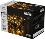 Entac Karácsonyi IP44 100 LED Füzér meleg fehér 10m Leszúrható Napelemes Konzollal (ECL-S100-WW)