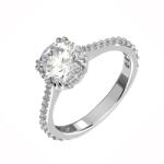 Swarovski Stilla koktélgyűrű - 5645251 (5645251)