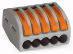 WAGO 222-415, vezeték összekötő 5 x 0, 8-4mm2 -es tömör és sodrott vezetékhez, oldható, WAGO ( 222-415 ) (222-415)