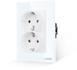 Luxion Dupla Üveg Konnektor Egyszerű Szerelvénydobozhoz