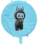 Personalizabil Balon rotund albastru personalizabil Labubu 45 cm - articole-petreceri - 19,99 RON