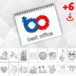 BESTOFFICE Kifestő lányos letölthető (RYL_kifesto_3)