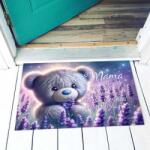  Lábtörlő - Mama szeretete - Levendulás - Ajándék Nagymamának (NA061)