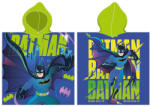 Carbotex Batman Never Give Up strand törölköző poncsó 55x110cm (CBX235017BAT)