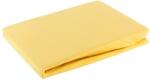 Takoy Jersey pamut gumis lepedő 120x200x20 cm mustársárga 125 g/m2 Design 91