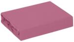 Takoy Cearceaf jersey cu elastic 180x200x20 cm din bumbac culoare roz 140 g/m2 ADELA