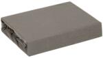 Takoy Cearceaf jersey cu elastic 180x200x20 cm din bumbac culoare grafit 140 g/m2 ADELA