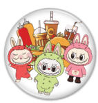  Labubu - Gyorskajás banda hűtőmágnes (599423)