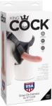 King Cock Strap on Harness cu Dildo