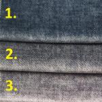  Zeusz 3 szürke vízzel tisztítható bútorszövet