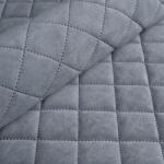  MAGIC 10 szürke steppelt bútorszövet