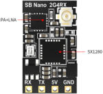 SpeedyBee Receiver radio SpeedyBee Nano, ExpressLRS (ELRS), 2.4GHz (ELRS-2G4-RX)