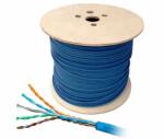 Schrack Cablu U/UTP Cat6, Schrack HSEKU423P4, 305m, PVC, Eca, albastru (HSEKU423P4)