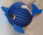  Delfin papír lampion