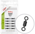 Carp Zoom Bojlis forgó, #7, fekete, 10 db (CZ8533)