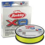 Berkley X9 fonott zsinór, 0, 12 mm, 150 m, 12, 1 kg, Flame Green (1486848)