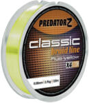 Predator-Z Classic fonott zsinór-fluo sárga, o 0, 08 mm, 120 m, 3, 9 kg (CZ4700)