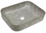 INVENA Florina 51x40 cm shiny grey marble (CE-40-705-C)