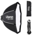 Ulanzi DS80 80cm-es nyitható octobox méhsejtráccsal (Bowens) (UL-L069)