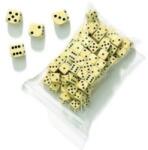  Dobókocka, 16 mm, fehér - 732002 Játék