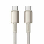 Baseus Cablu Date si Incarcare Baseus USB-C - USB-C Tungsten Gold 100W 1m Auriu